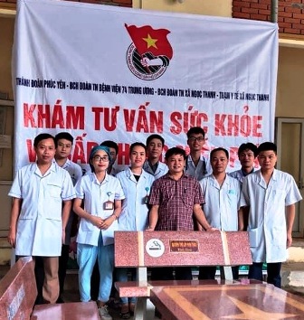Bệnh viện 74 Trung ương khám chữa bệnh nhân đạo tại xã Ngọc Thanh – TP.Phúc Yên – Vĩnh Phúc
